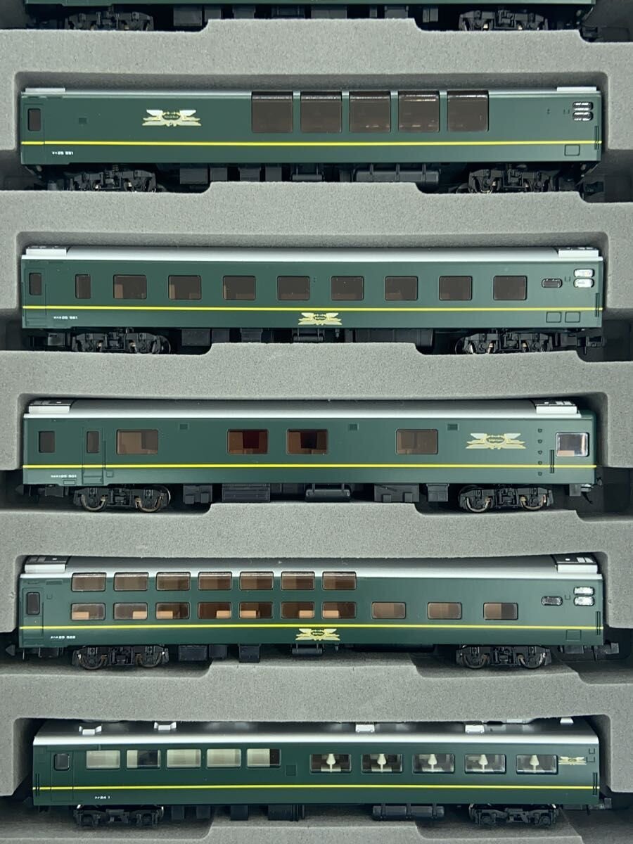 TOMIX 92241 JR 24/25 Series 25-Type Limited Express Sleeper Car (Twilight Express) - GRN