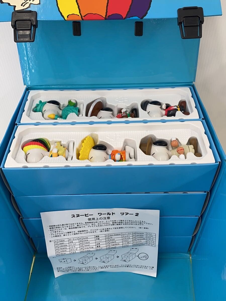 SNOOPY Figure: WORLD TOUR 2 Complete Set