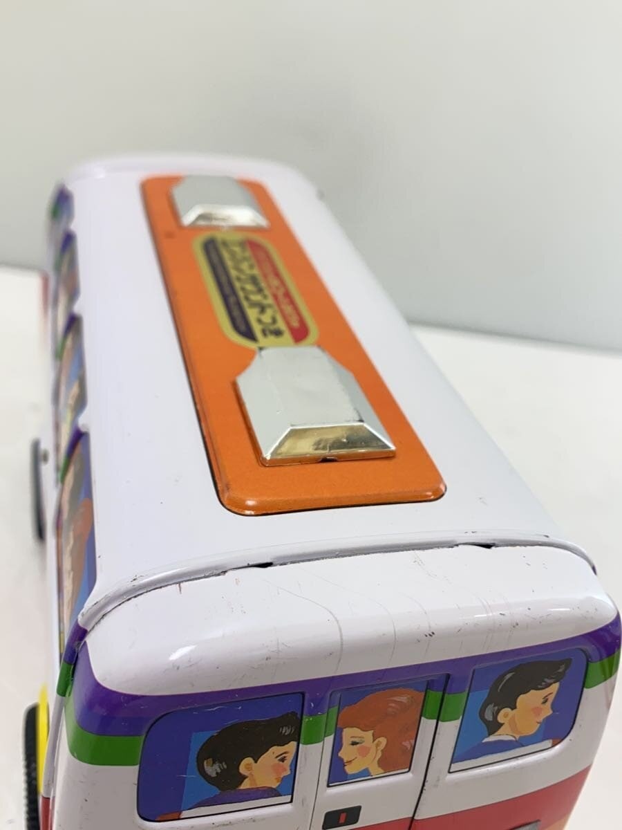 Other Brand Ichiko Double-Decker Tinplate Sightseeing Bus