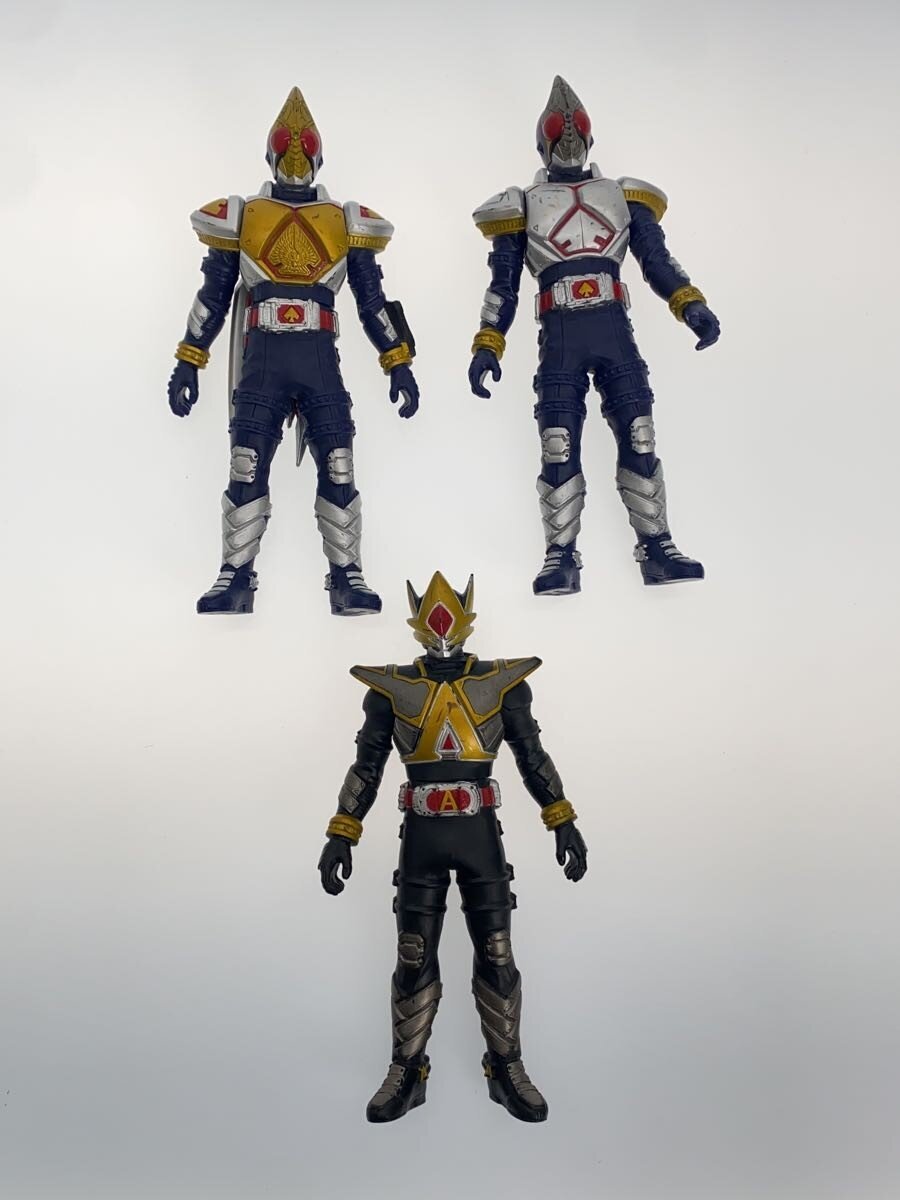 Various Brands Sofubi Kamen Rider Blade (MASKEDRIDERBLADE) - Lot of 11