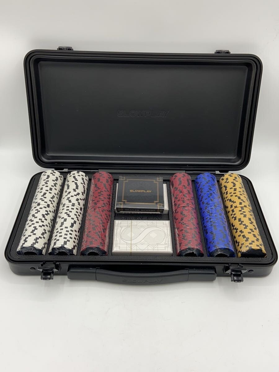 SLOWPLAY Poker Chip & Mat Set (Other Brand)