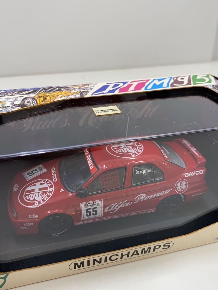 MINICHAMPS Alfa Romeo 1994 BTCC Mini Car, Red