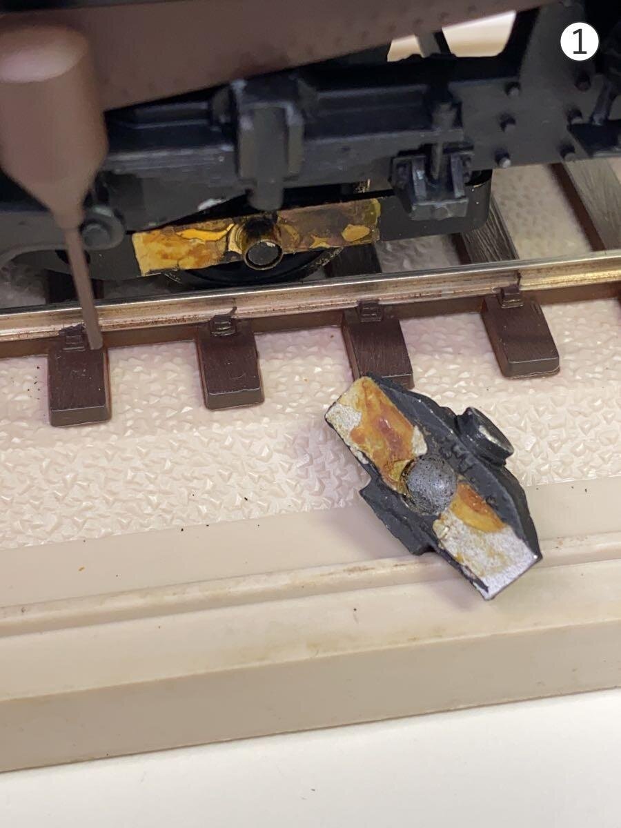 Other Brand D51 Steam Locomotive Model 1/42 (Damaged)
