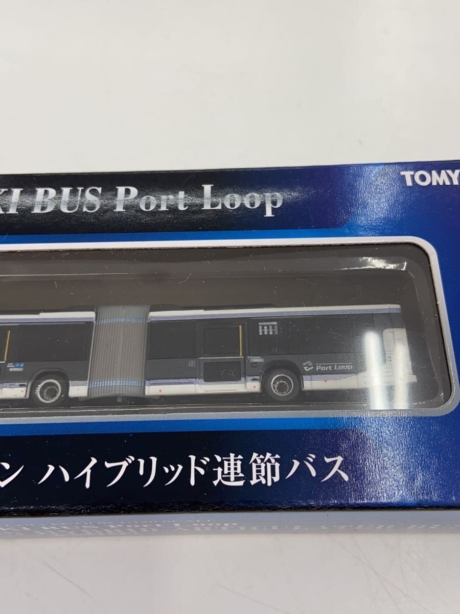 TOMYTEC The Bus Collection Nissan Puru Ribbon Hybrid Articulated Bus (SHINKI BUS Port Loo)