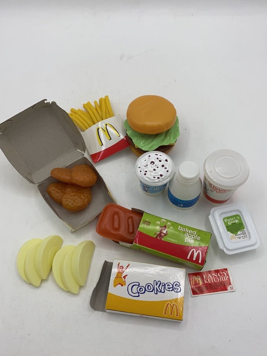 MAC Hamburger Play Food Set (2003, Toys R Us limited; cookies contents missing)