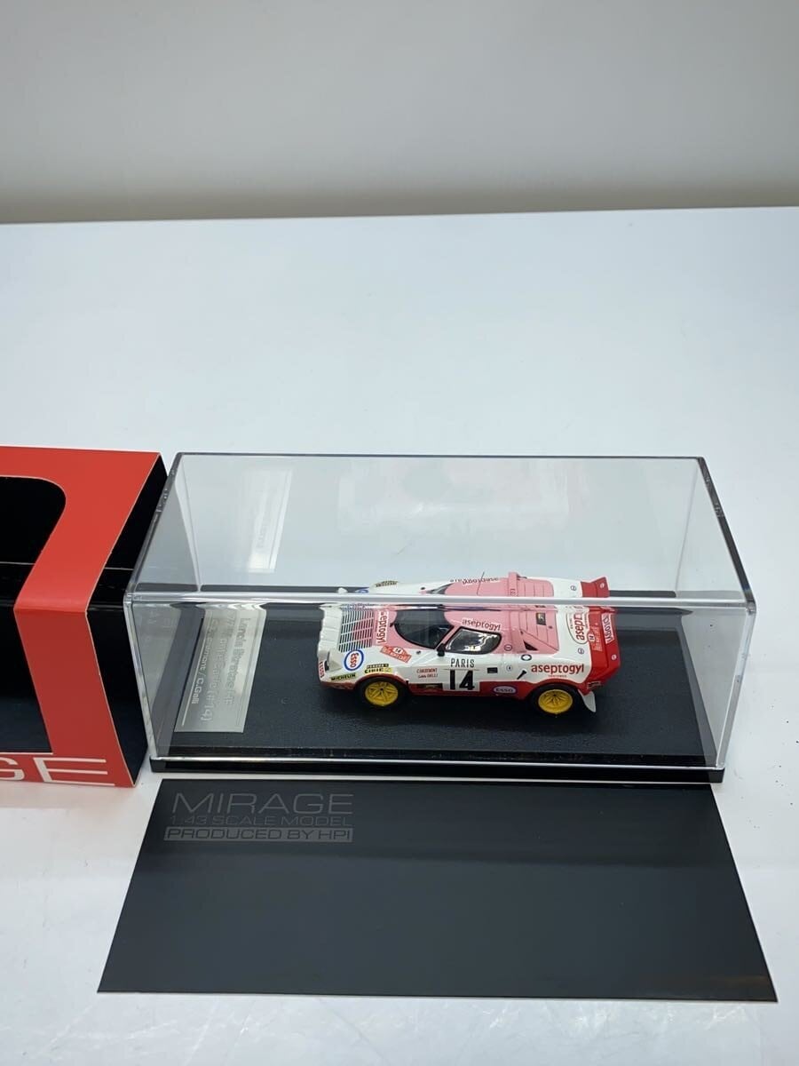 MIRAGE Mini Car Lancia Stratos HF #14 1977 Monte Carlo