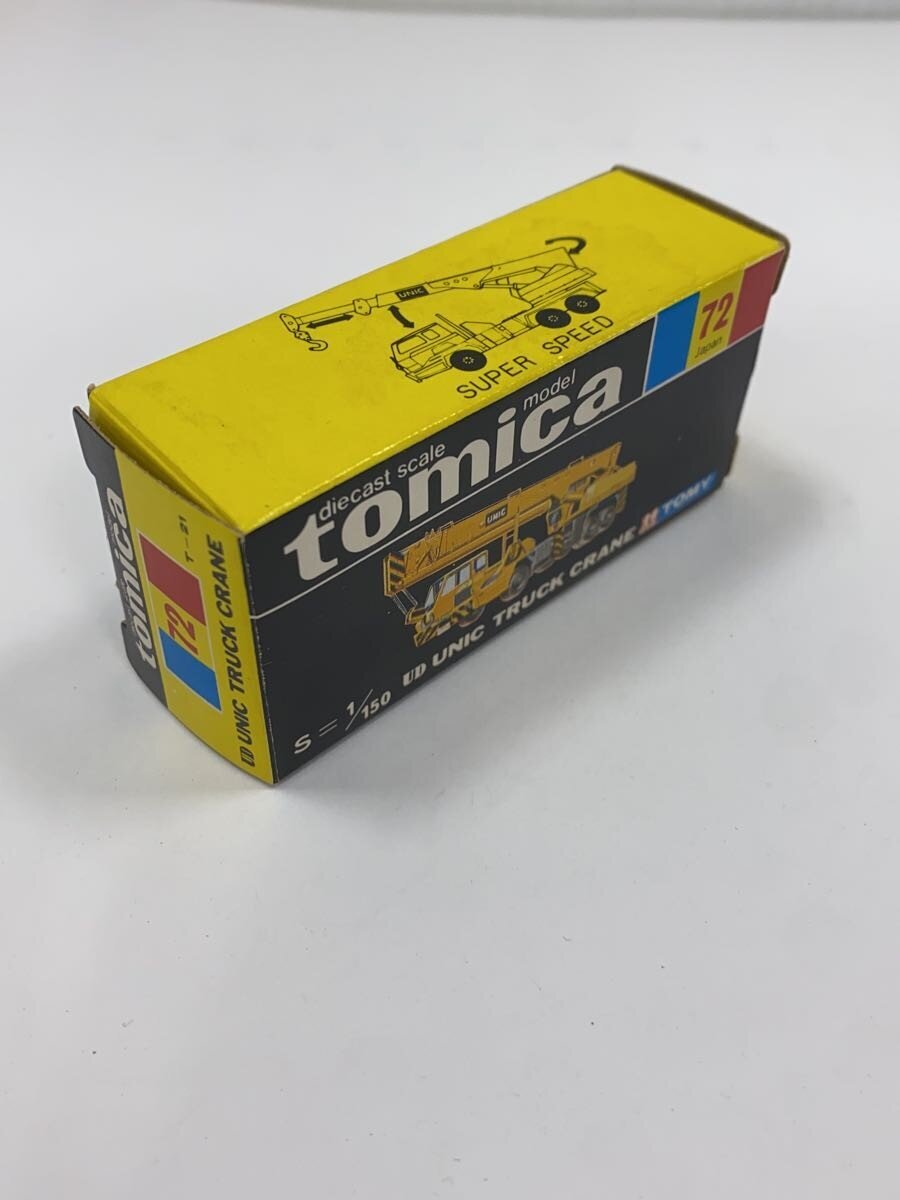 TAKARA TOMY Tomica UD Truck Crane No.72 (Black Box) Mini Car