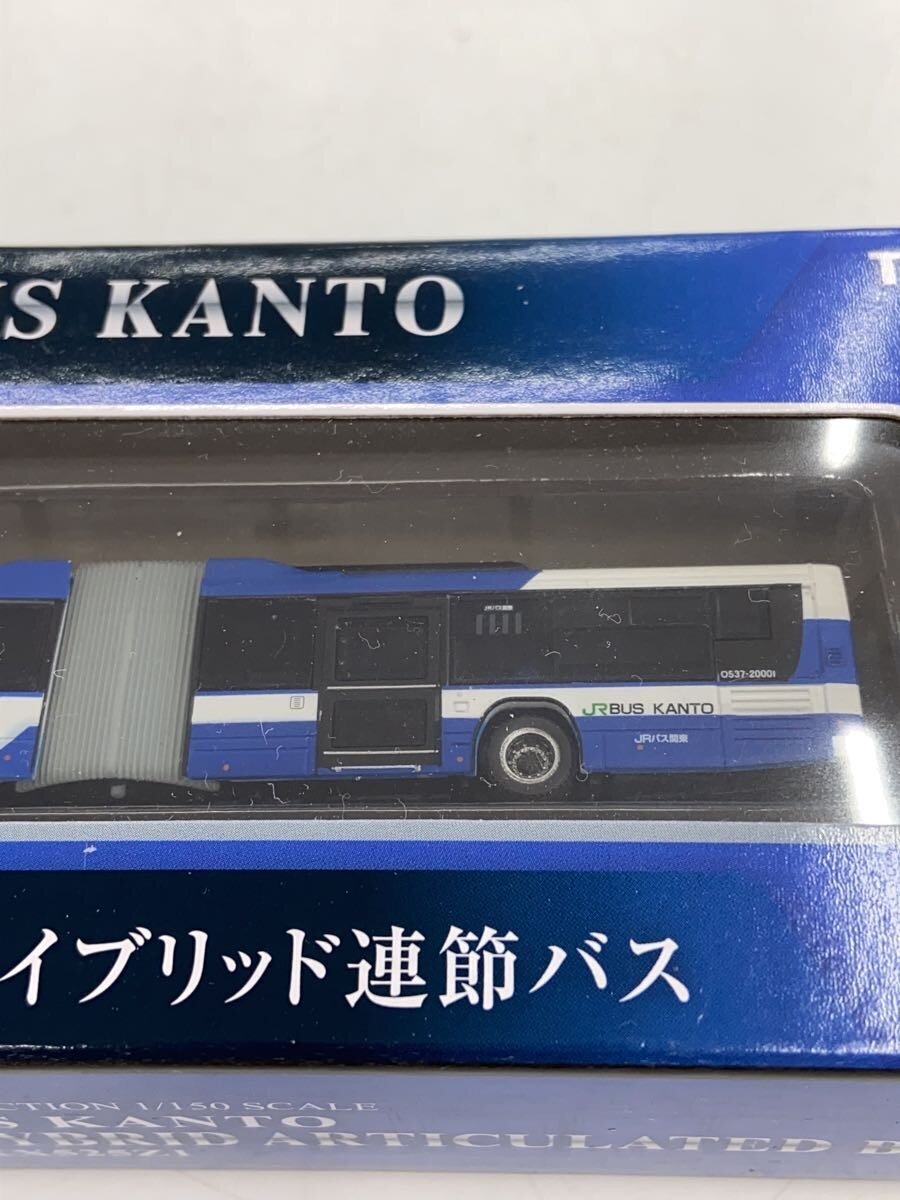 TOMYTEC The Bus Collection — Nissan Blue Ribbon Hybrid Articulated Bus (JR BUS KANTO) Miniature