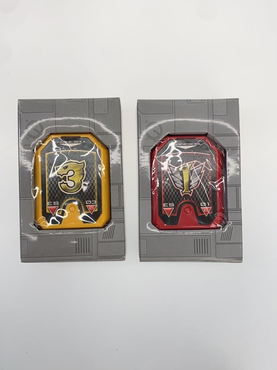 BANDAI Engine Soul Tablet 7-Piece Set - Engine Sentai Go-onger