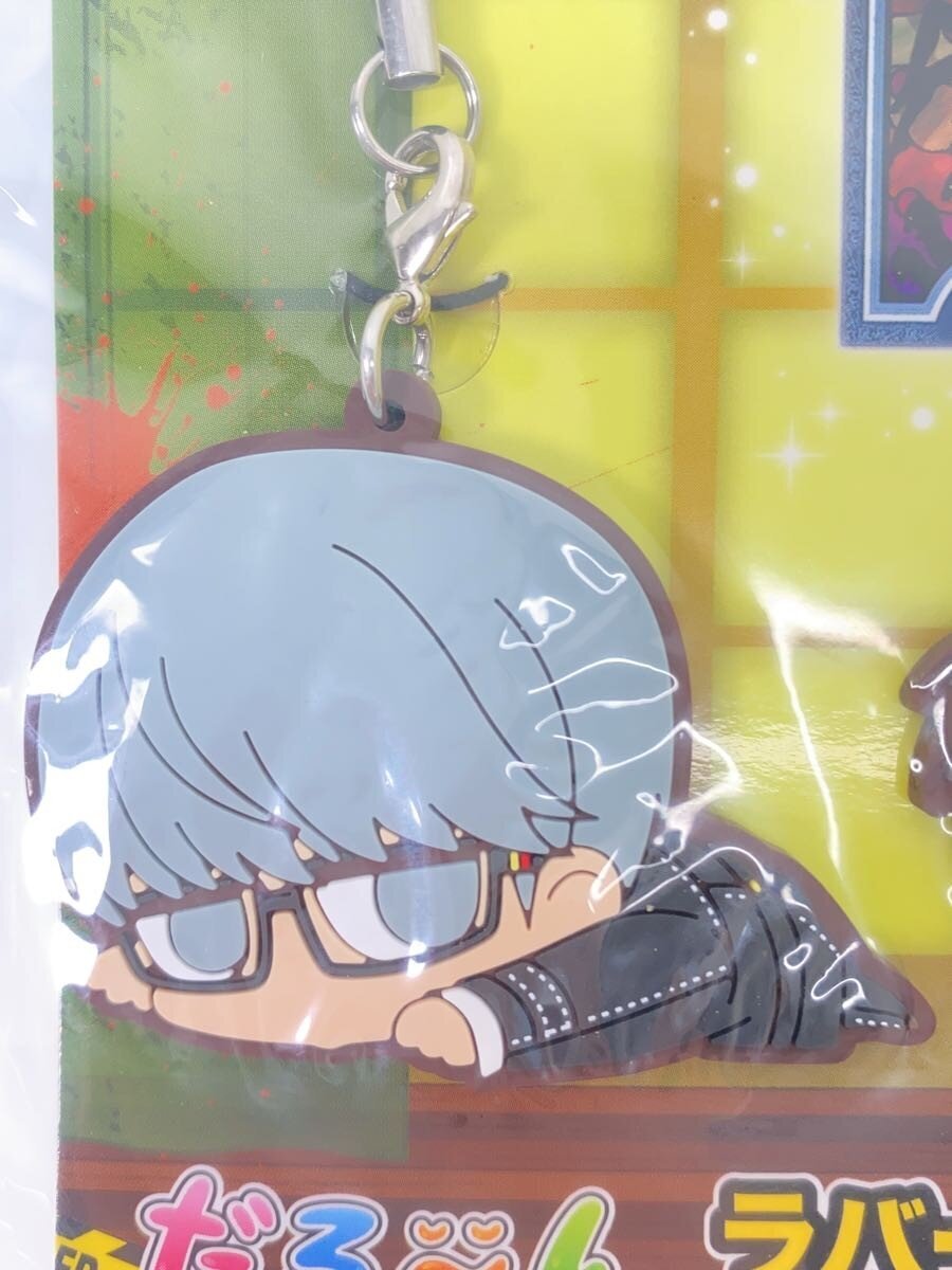 movic Persona 4 Bancho Tohru Adachi Daru~n Rubber Strap Set