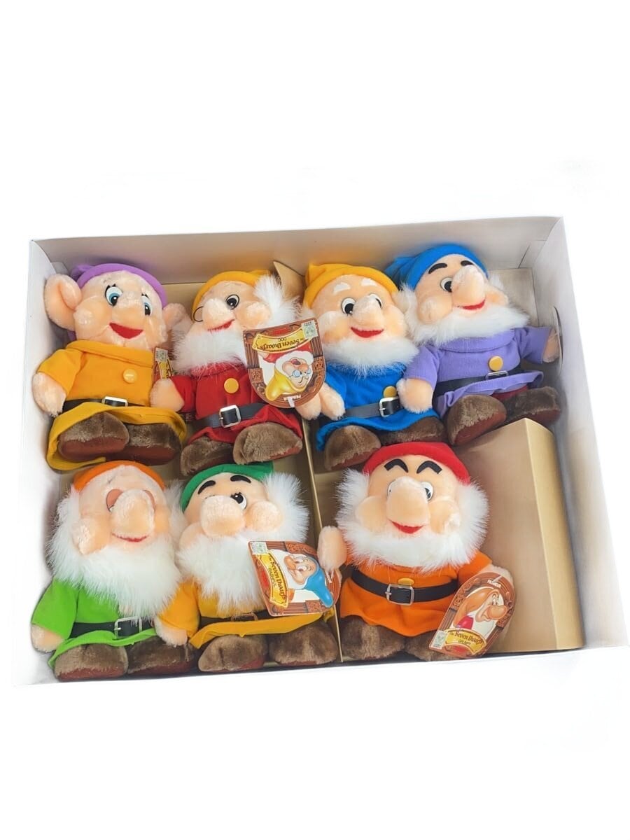 TOMY Seven Dwarfs Plush 7-Piece Set