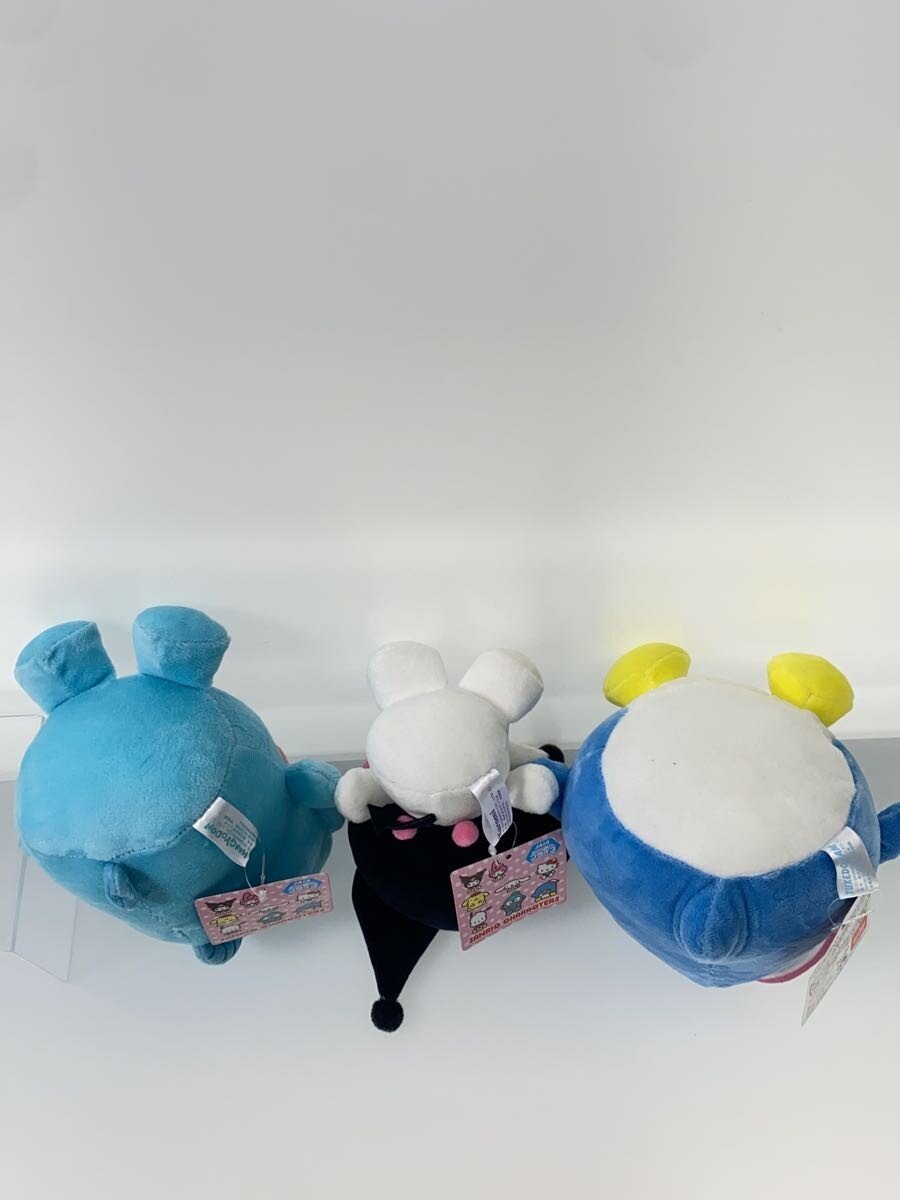 Sanrio Eiko Plush Set: Kuromi & Tuxedosam & Hangyodon (3-piece)