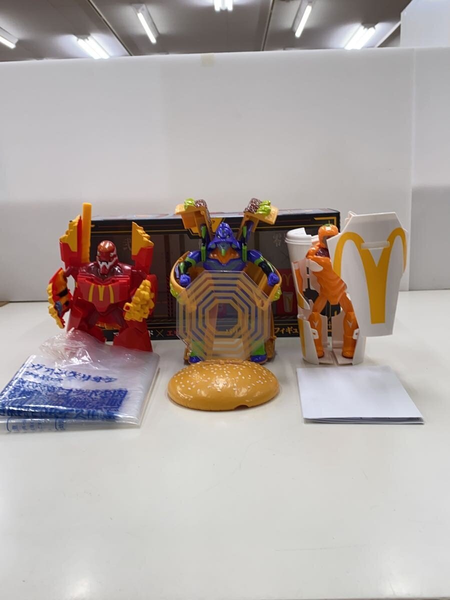 McDonald's × Evangelion Value Set Figure (Opened)