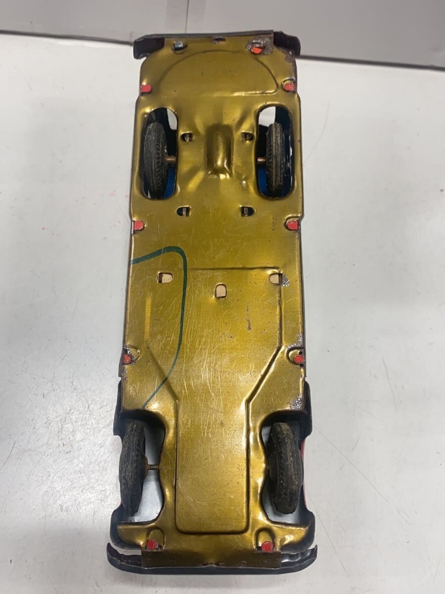 Other Brand Tinplate Bonnet Bus MADE IN JAPAN GK stamped (rust, paint loss)