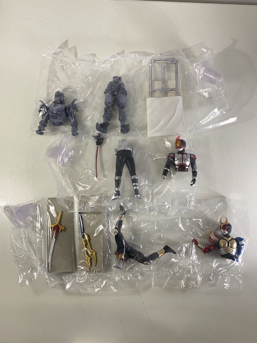 BANDAI Kamen Rider Souzetsu 煌輝の戦士降臨編 Plastic Model 5-Piece Set — Faiz / Horse Orphenoch / Agito Trinity / Wizard Infinity Style / Faiz Secret