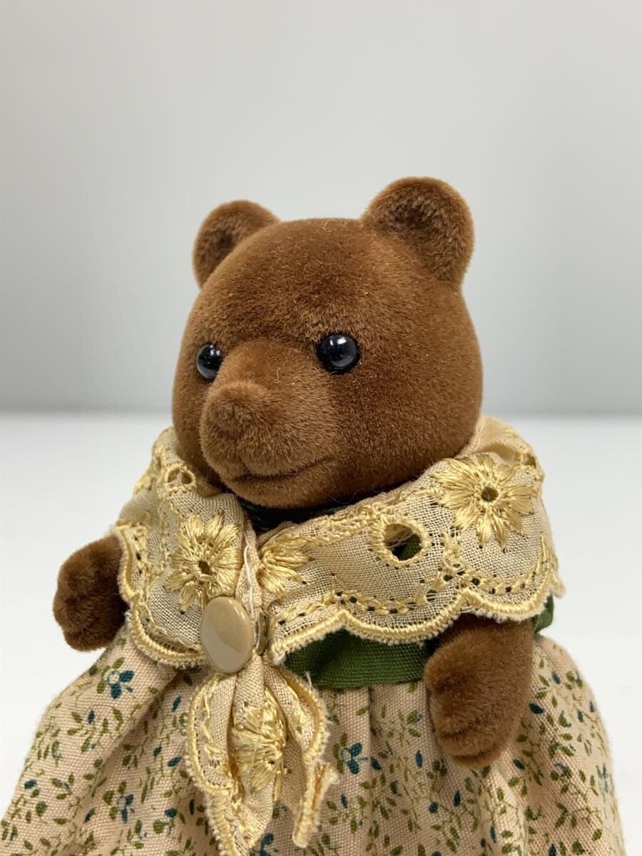 EPOCH Sylvanian Families Brown Bear Family (3) Dollhouse