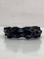 Other Brand Braided Armored Paracord Wristband Unit (Black)