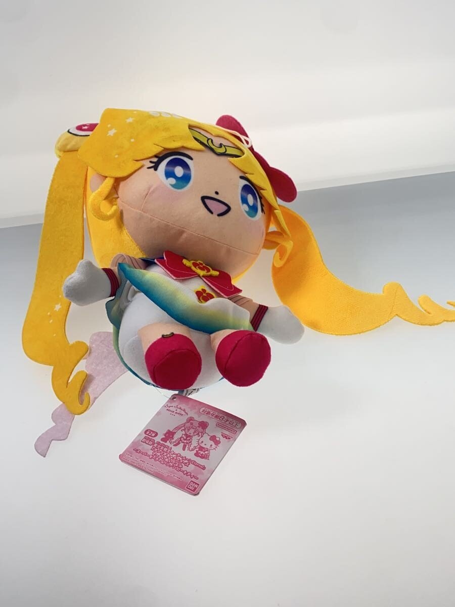 BANDAI SPIRITS Super Sailor Moon × Sanrio Hello Kitty Large Plush with Tag