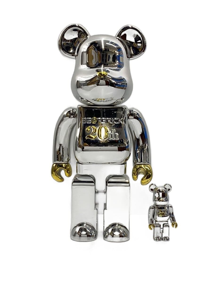 MEDICOM TOY BE@RBRICK 20th Anniversary Model 100% & 400%