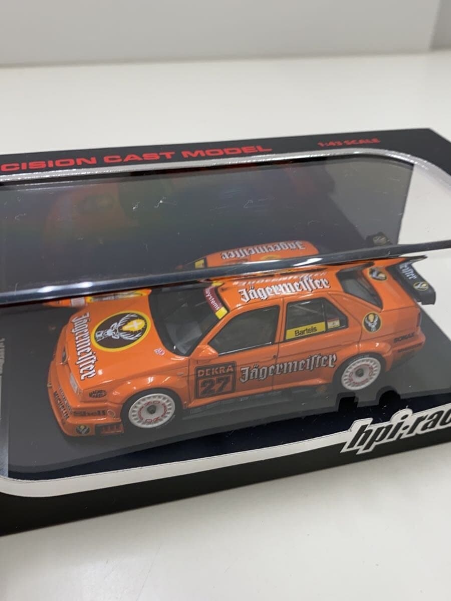 hpi-racing Alfa Romeo 155 V6 TI #27 1994 DTM Mini Car (ORN/8078)