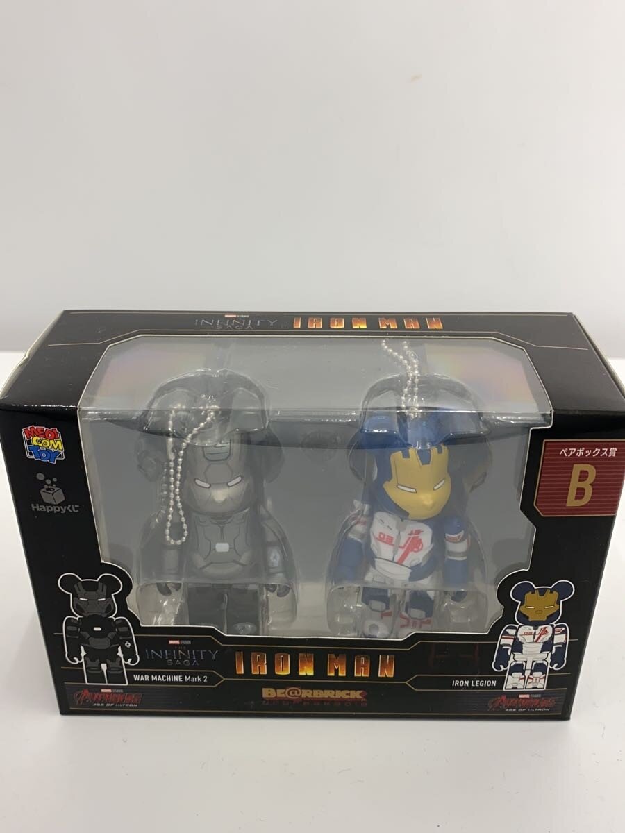 MEDICOM TOY BE@RBRICK Iron Man Pair Box Prize A/B/C 3-set