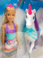 Barbie Sweetville Dreamtopia Carriage and Princess with Unicorn (Unopened)