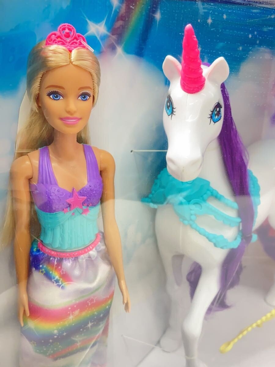Barbie Sweetville Dreamtopia Carriage and Princess with Unicorn (Unopened)