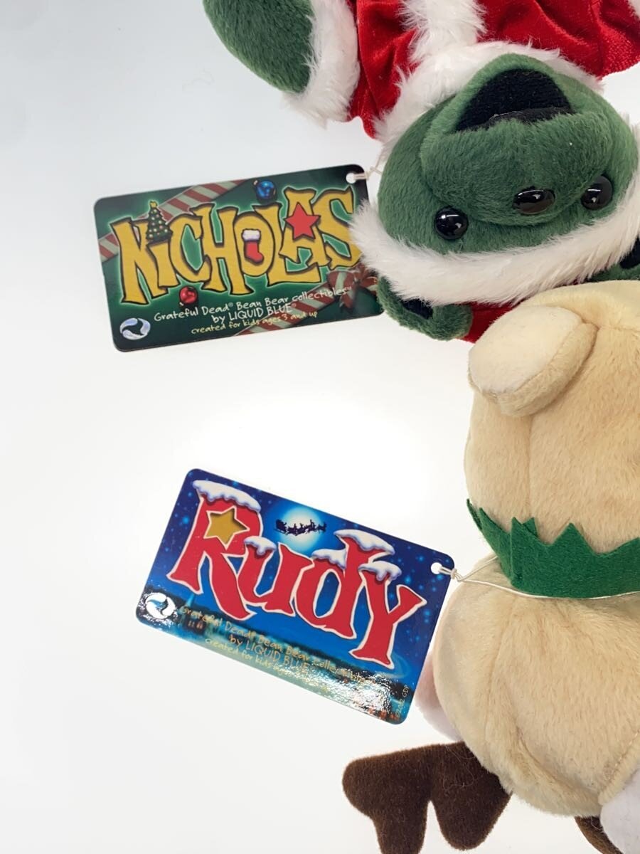 Other Brand 7-inch Plush BEAN BEAR NICHOLAS & Rudy