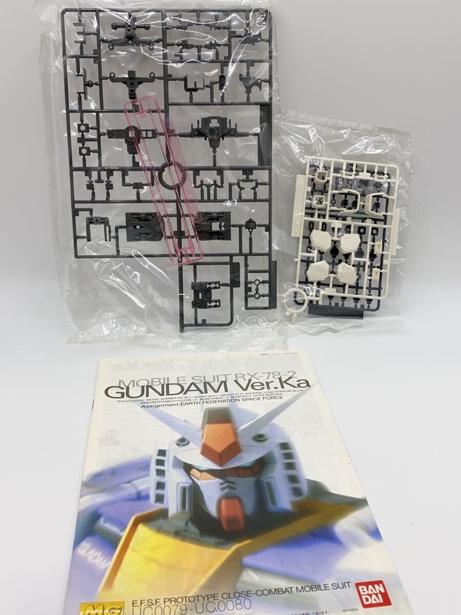 BANDAI 1/100 MG RX-78-2 Gundam Ver.Ka (Mobile Suit Gundam) [01142]