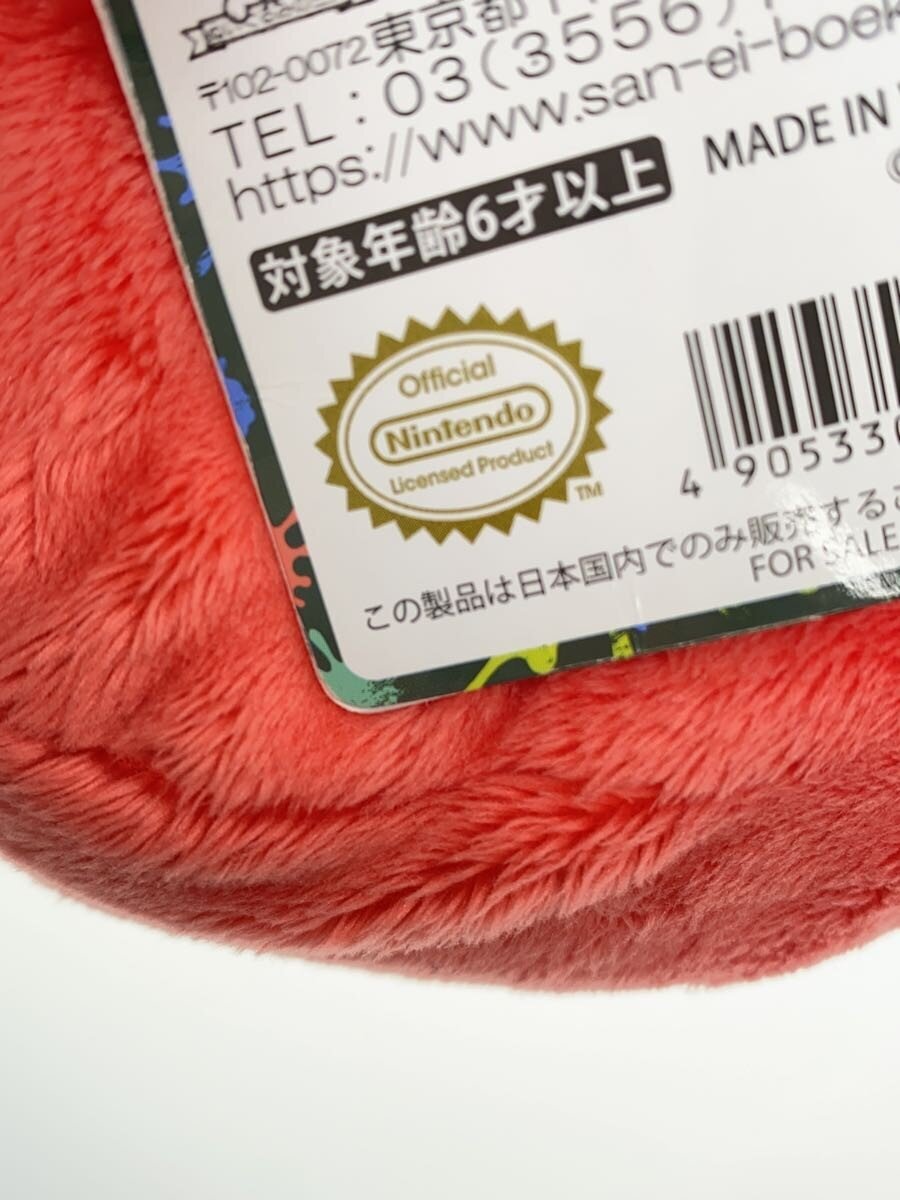 San-ei Boeki × Nintendo Splatoon 3 Cushion (Tako, Red) - Paper Tag Included