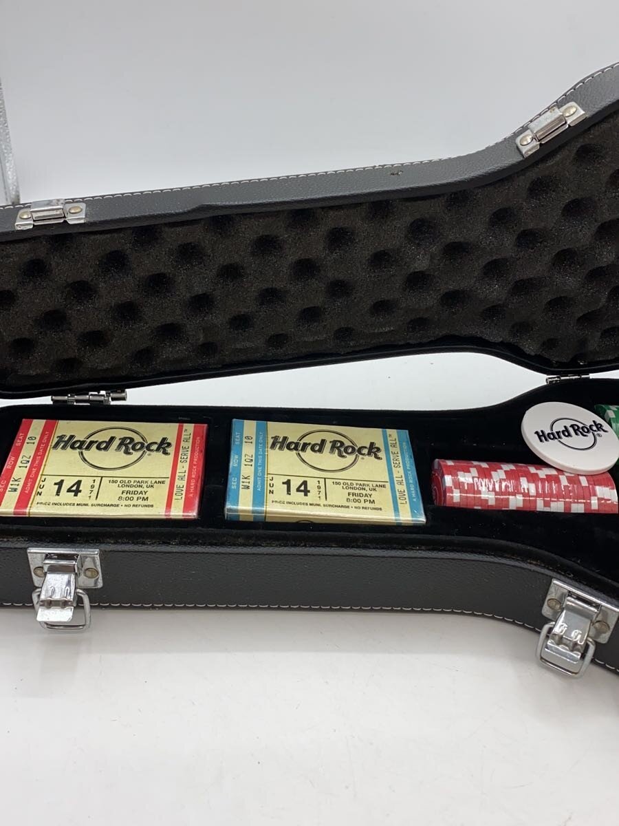 HARD ROCK CAFE Guitar-Case Poker Set