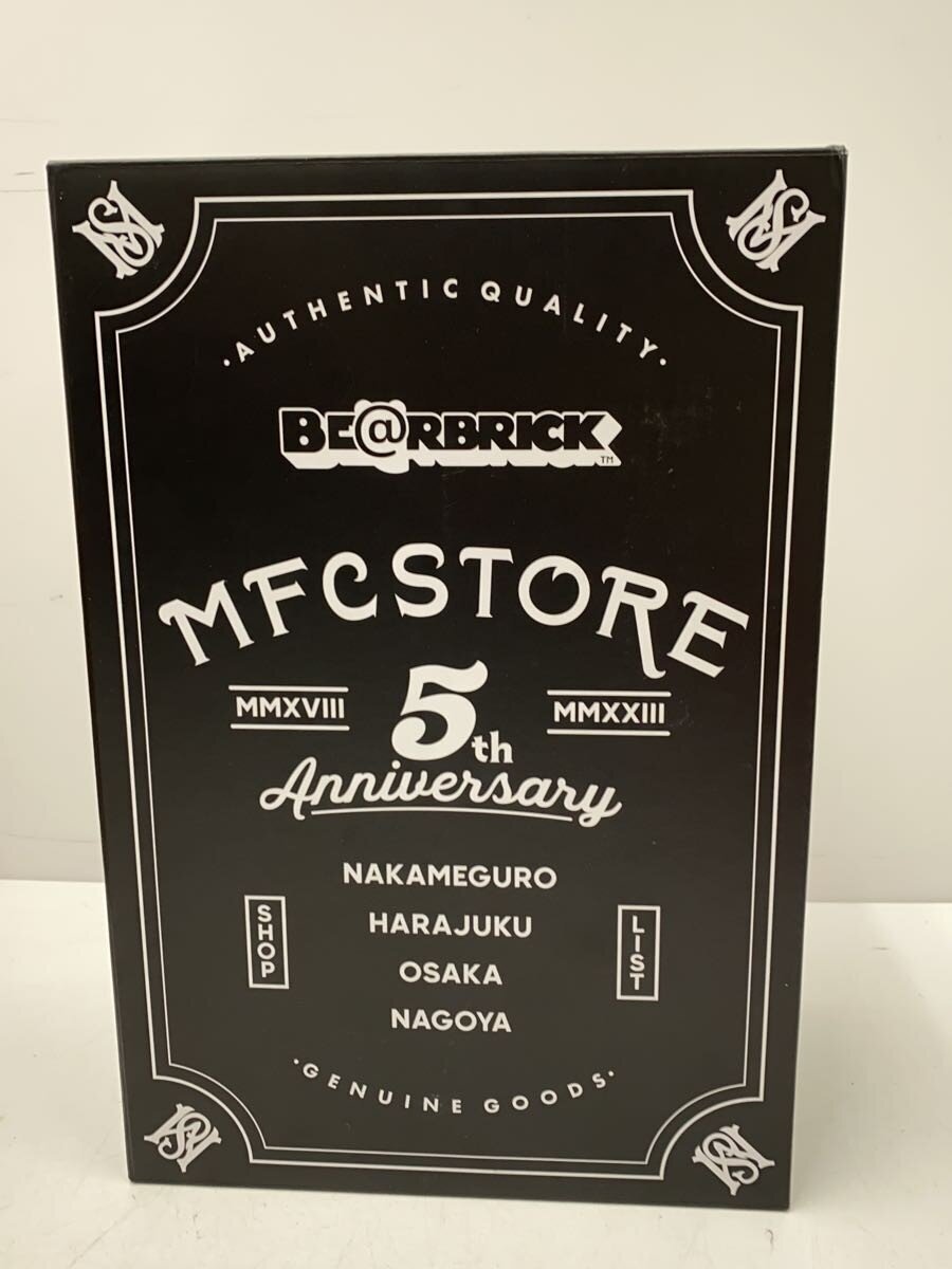 MEDICOM TOY × MFC STORE 5th Anniversary BE@RBRICK Figure
