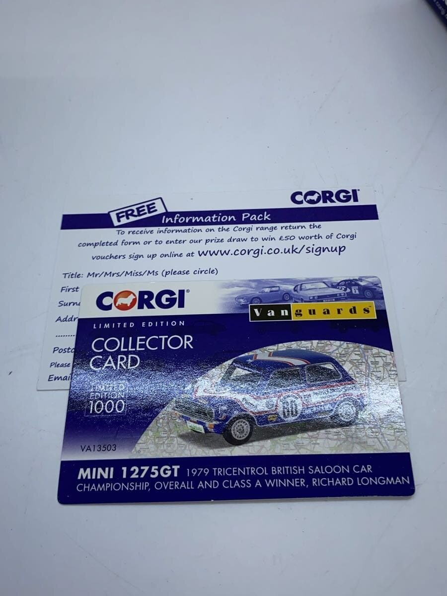 Other Brand Mini Car CORGI Mini 1275GT