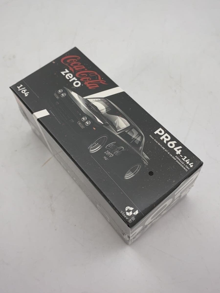 Other Brand POP RACE 1/64 Nissan Skyline GT-R V8 PR640144 Black