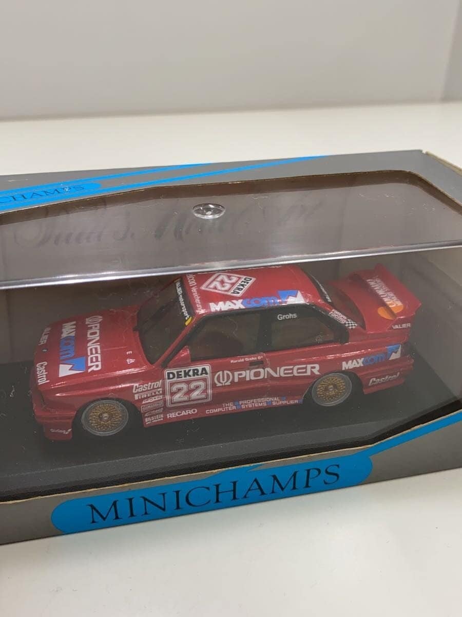 Other Brand MINICHAMPS Best-Nr.2040 BMW M3 (Red) Mini Car