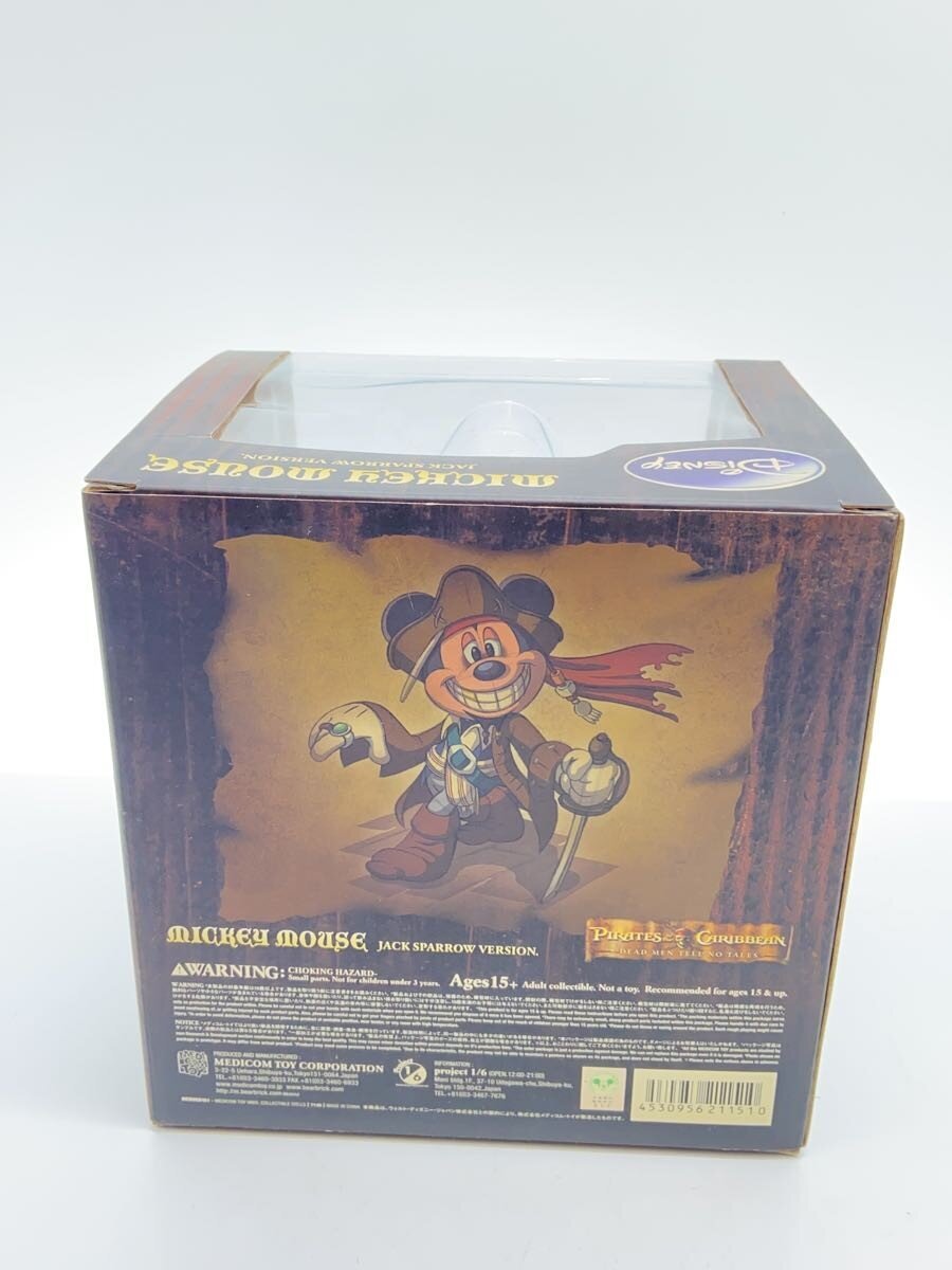 MEDICOM TOY Mickey Mouse (Jack Sparrow Version)