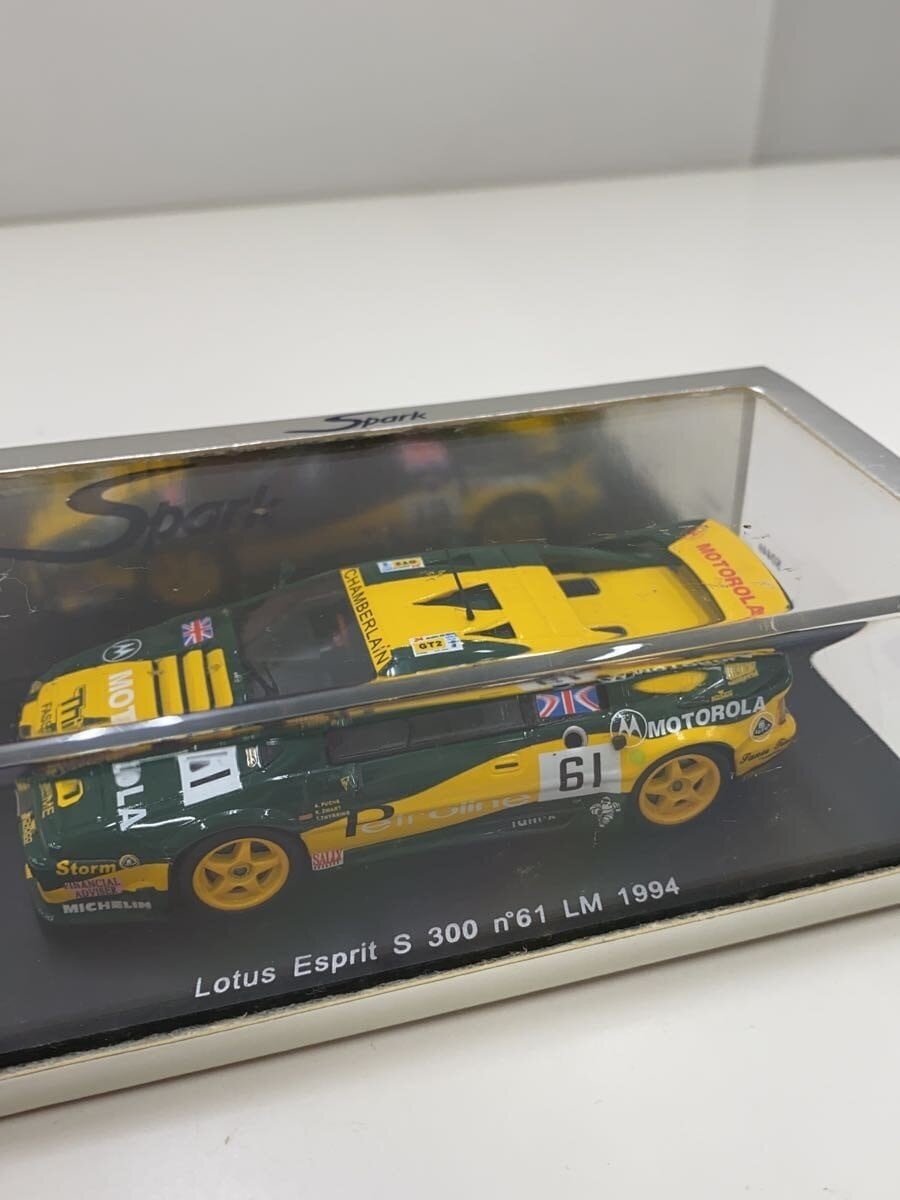 Other Brand Diecast Car YLW SPARK Lotus Esprit S 300 No.61 LM1994