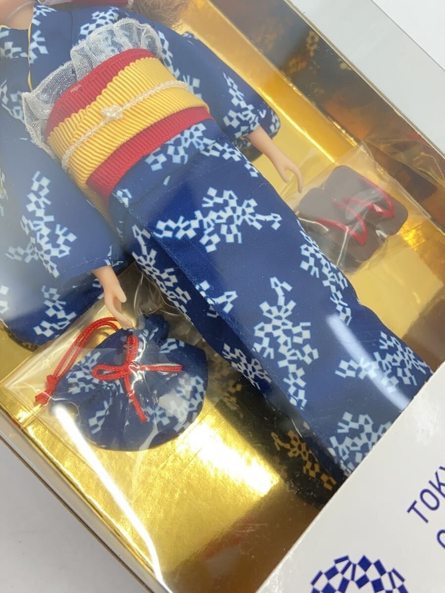 Other Brand Licca-chan Tokyo 2020 Olympic Emblem BLU Yukata Figure