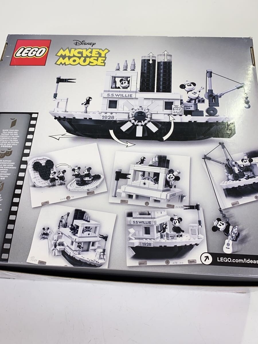 LEGO × Disney 21317 Steamboat Willie (missing parts unknown)