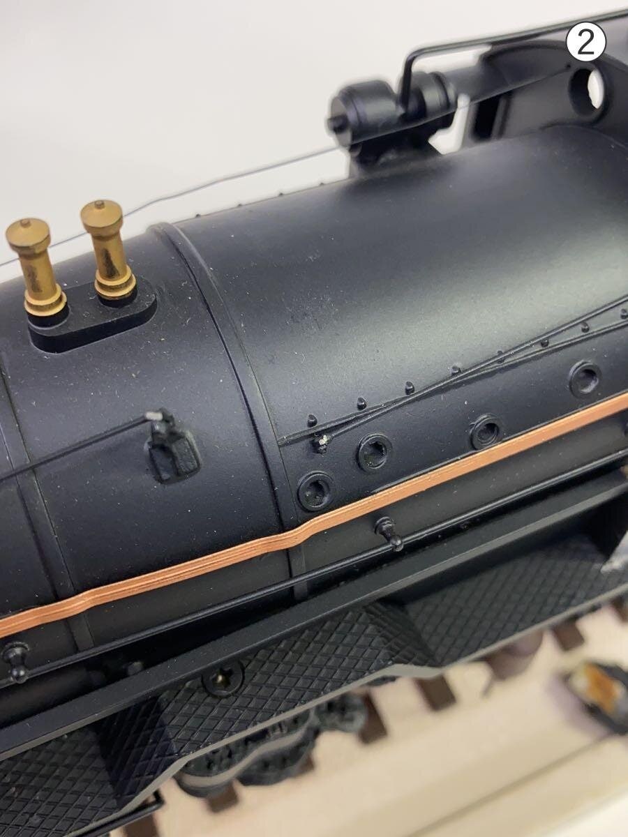 Other Brand D51 Steam Locomotive Model 1/42 (Damaged)
