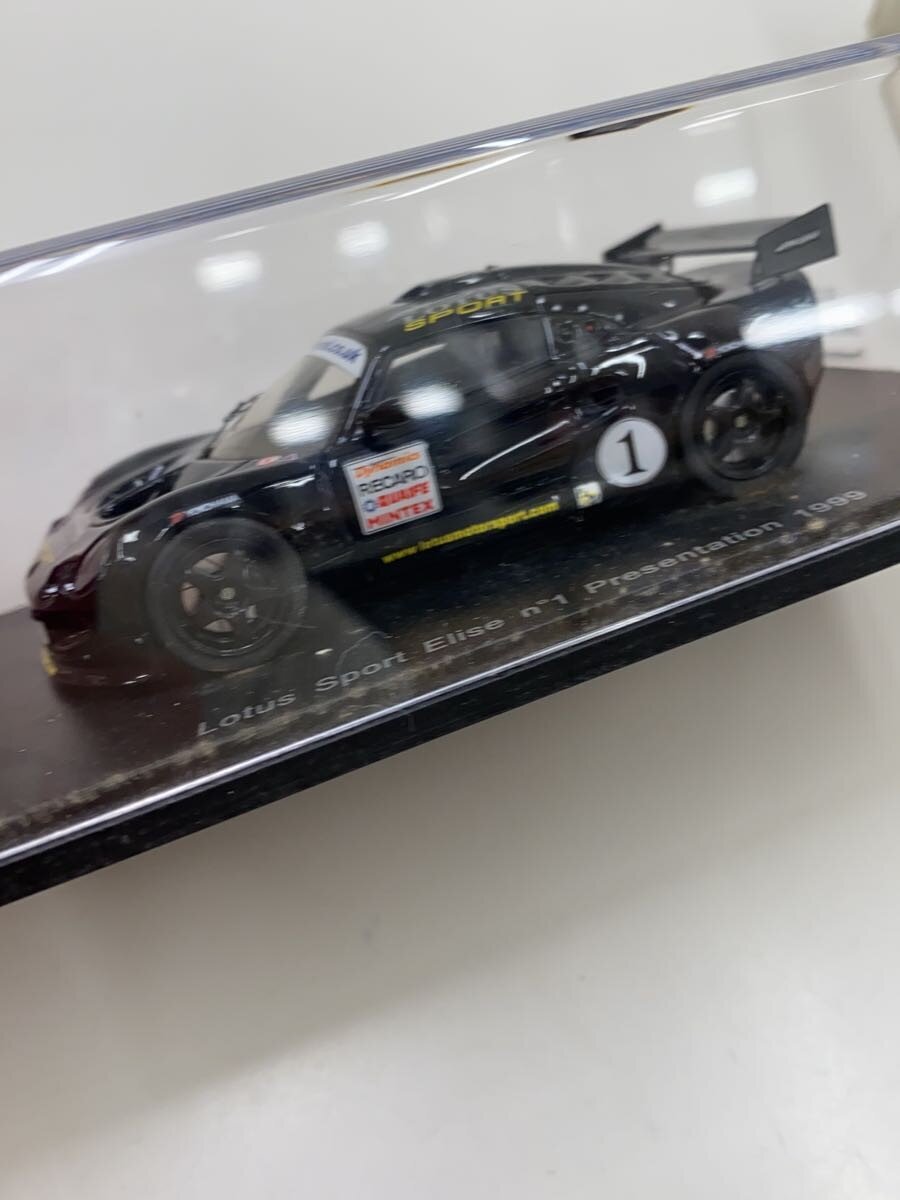 SPARK Lotus Sport Elise No.1 Presentation 1999 (S1224) - Black mini car