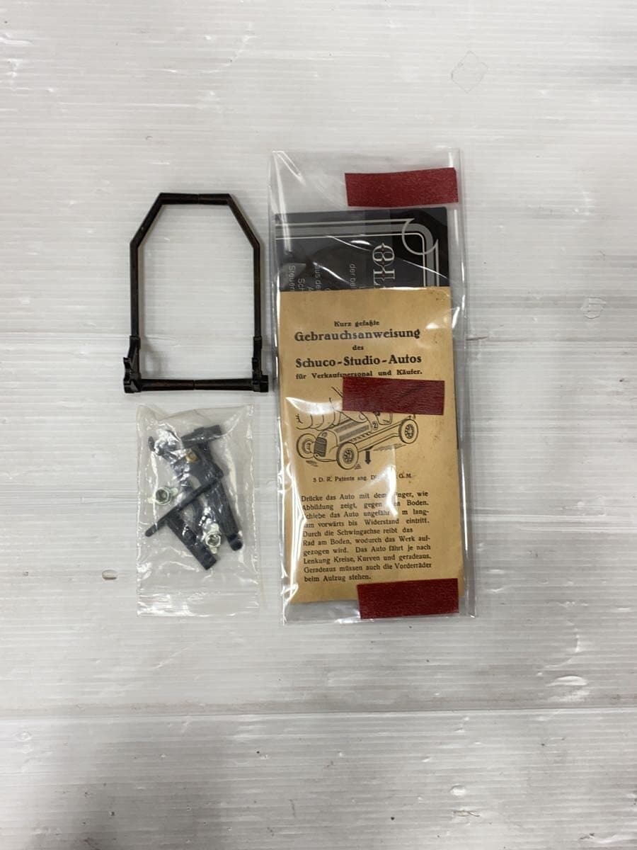 Schuco Studio No.1050 Mercedes Grand Prix Mini Car - Red