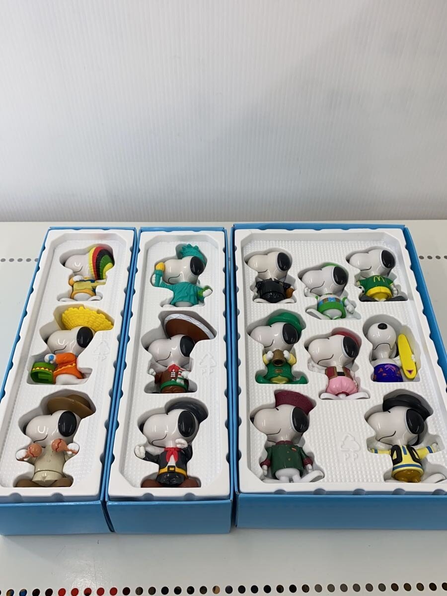 SNOOPY Figure: WORLD TOUR 2 Complete Set