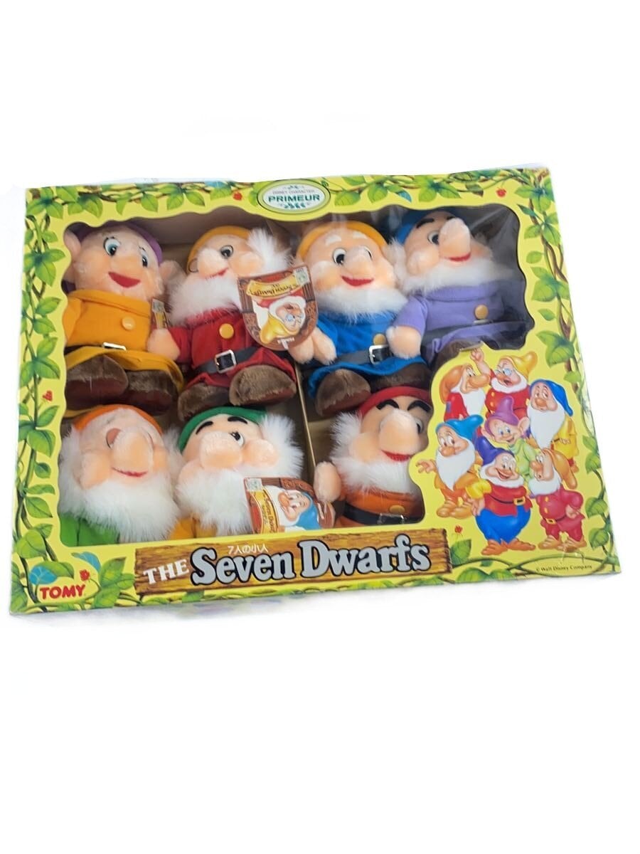 TOMY Seven Dwarfs Plush 7-Piece Set