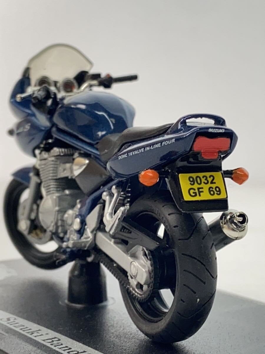 Other Brand Mini Bike BLU Suzuki Bandit S (SOLIDO Moto Collector) Blue