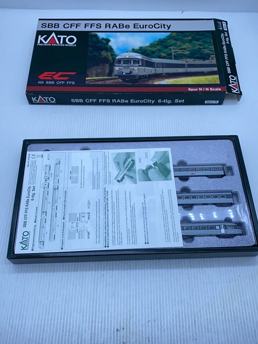KATO (N) SBB RABe II Eurocity 6-Car Set K11401 GRY