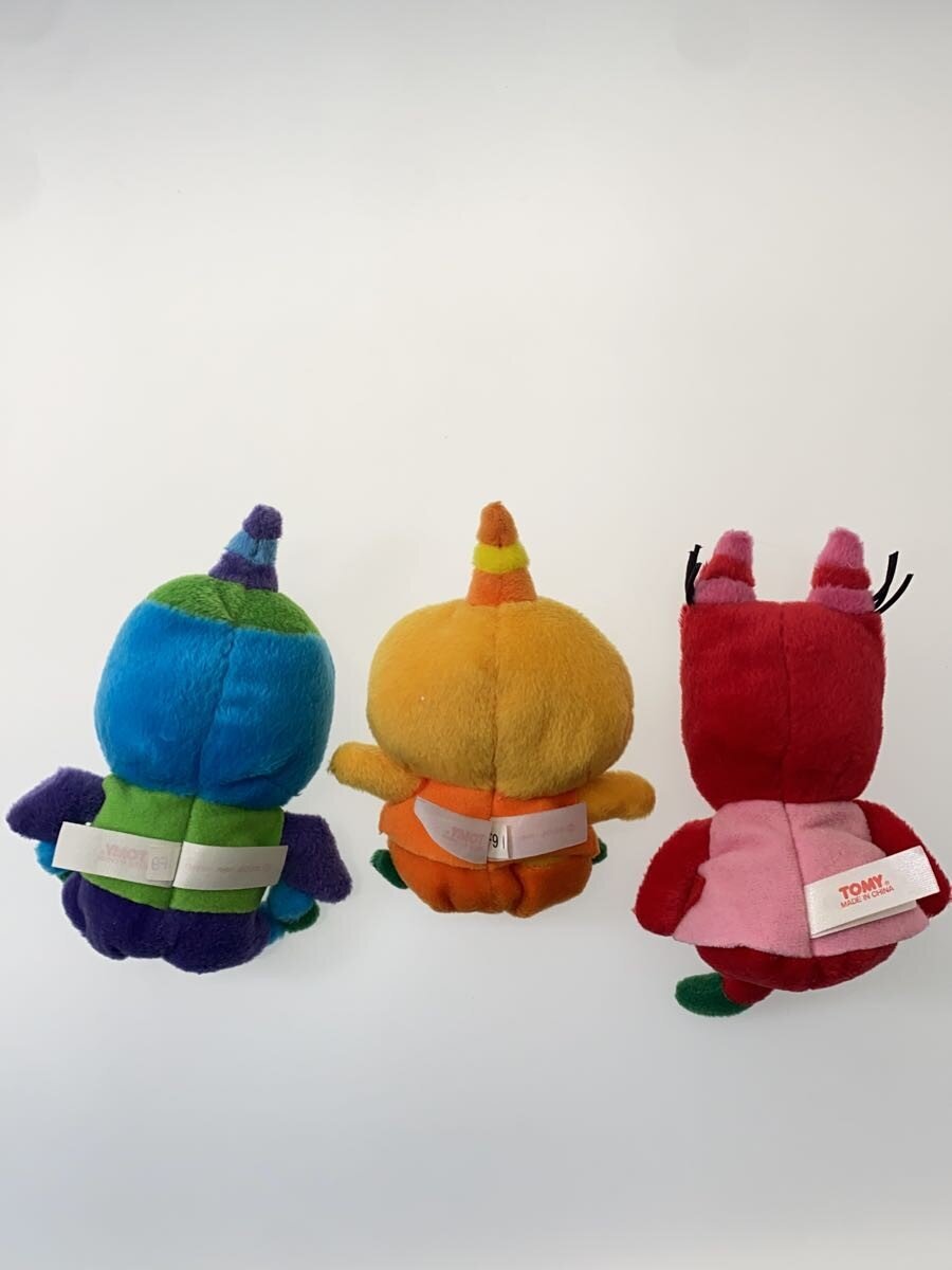 TOMY Ojarumaru Plush Set — 5 Characters (Ojarumaru, Denbo, Aobee, Kisuke, Akane)