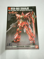 BANDAI 1/144 HGUC MSN-06S Sinanju Titanium Finish (Mobile Suit Gundam UC)