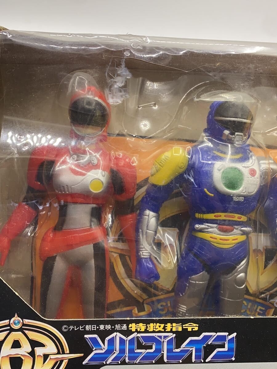 BANDAI Tokusatsu: Special Rescue Command Solbrain Rescue Member Set