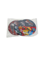 Misc. Brand 3-Piece Pin Badge Set: Hurricaneger / Dekaranger / 10 YEARS AFTER